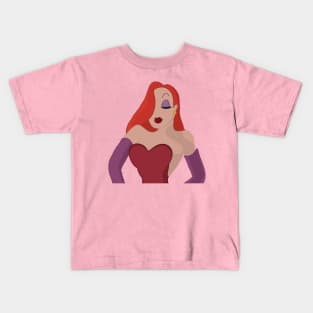 Jessica Rabbit (No Background) Kids T-Shirt